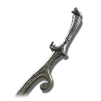 Flowing Blood Curved Sword