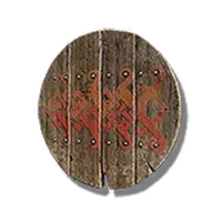 Sacred Red Thorn Roundshield