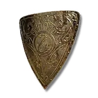 Blood Brass Shield