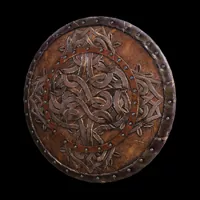Bloody Large Leather Shield