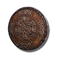 Occult Large Leather Shield