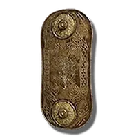 Sacred Golden Beast Crest Shield