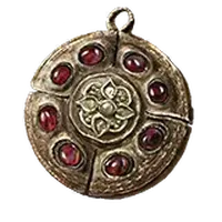 Crimson Amber Medallion +1