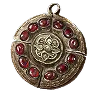 Crimson Amber Medallion +2