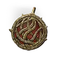 Crimson Seed Talisman